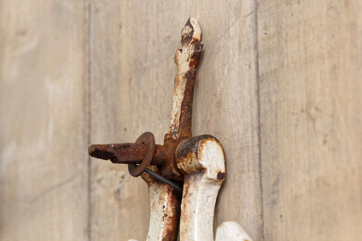 Wrought iron door knocker