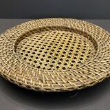 Circular tray canné