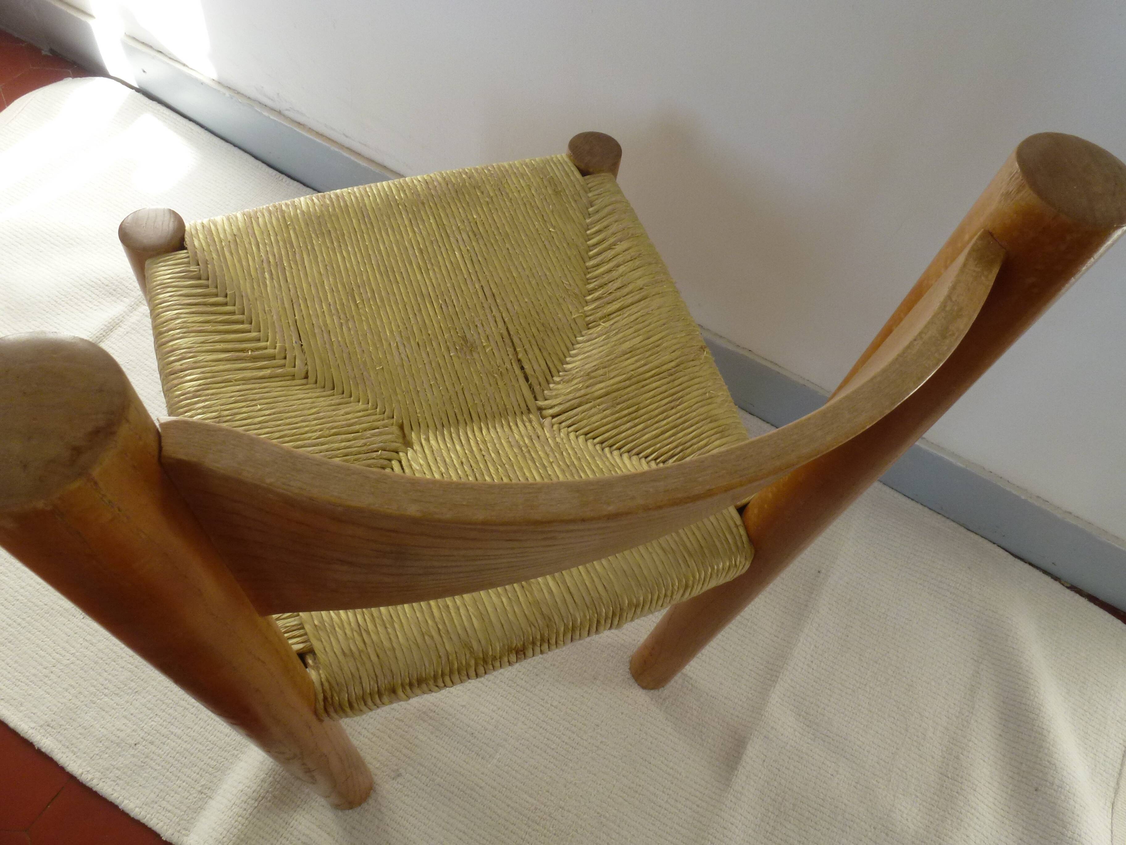 Chair Méribel by Charlotte Perriand 1960