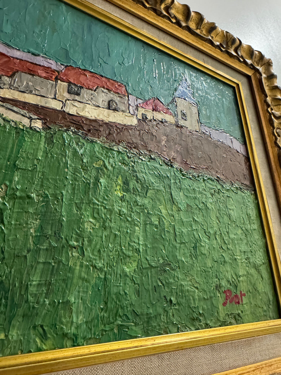 Post-Impressionist landscape painting