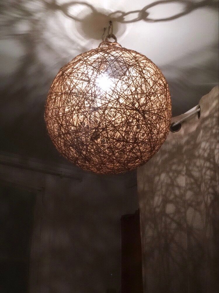 Hanging in string