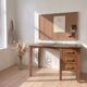 Antique solid oak desk – restored