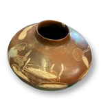 Peruvian vase in polychrome terracotta