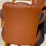 Pair of 50s bridge armchairs