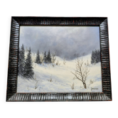 Paysage neige jura jc gimazane