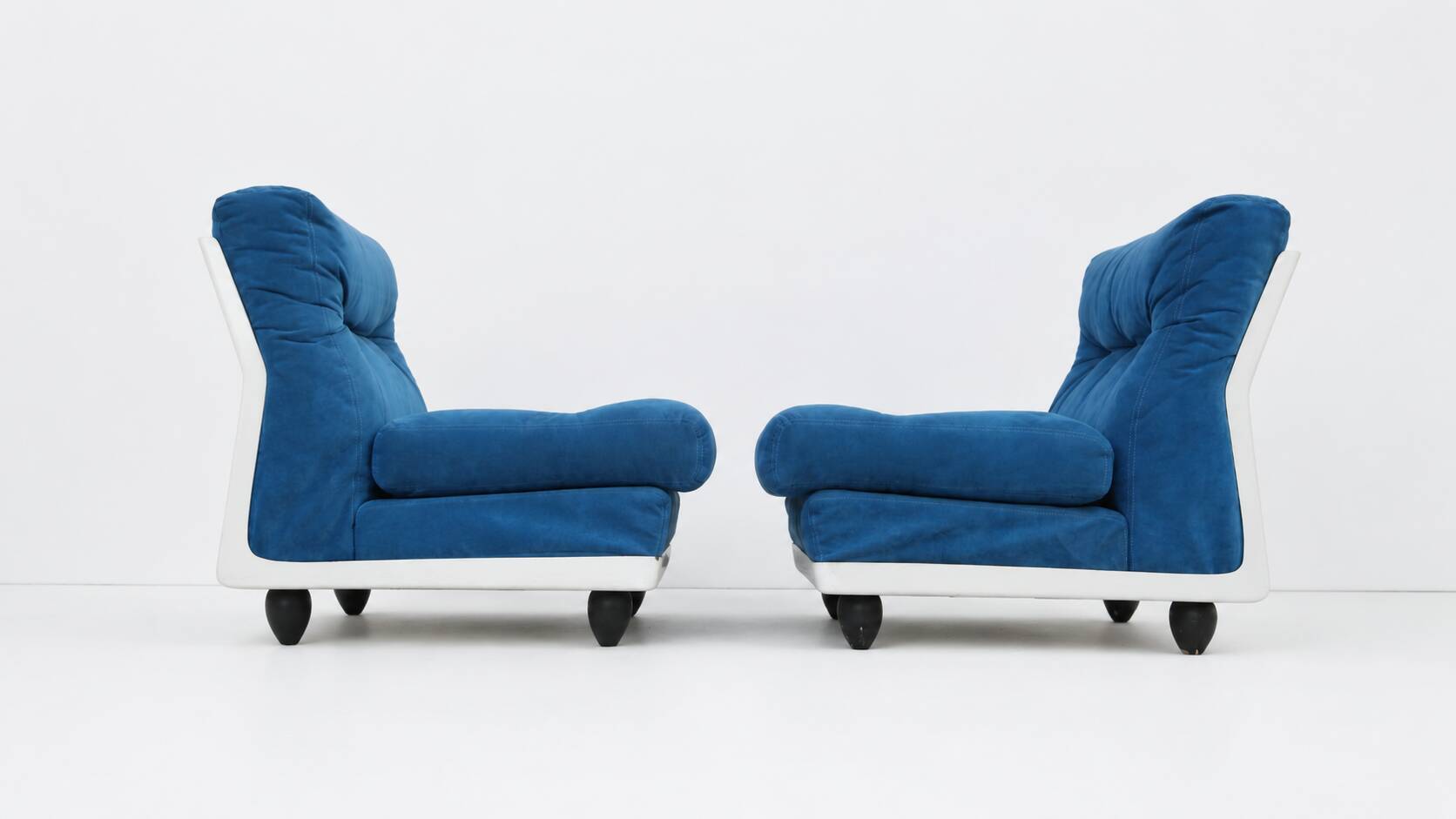 Vintage Italian Modern lounge chairs, 1970s