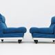 Vintage Italian Modern lounge chairs, 1970s