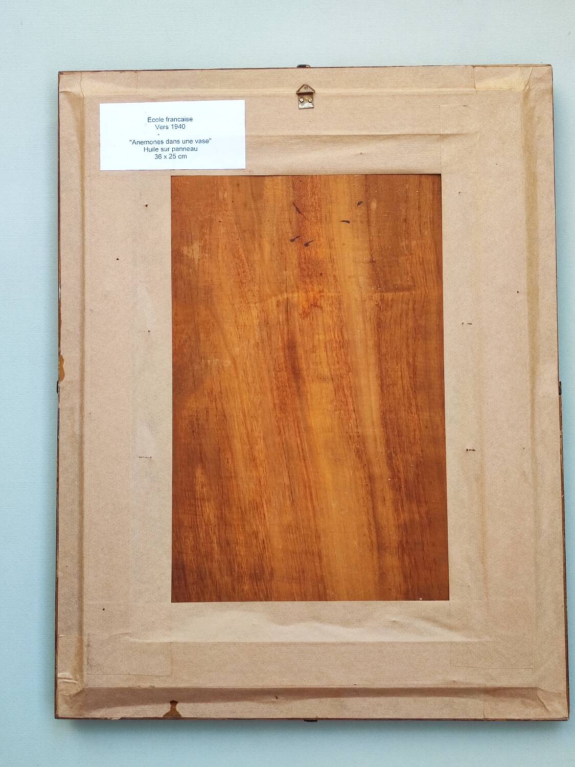 Oil painting - anemones