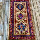Tapis persan ancien noué main