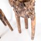 Pair of wooden side tables