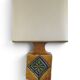 Lampe en céramique émaillée