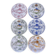 6 antique earthenware plates Martres Tolosane Jodra