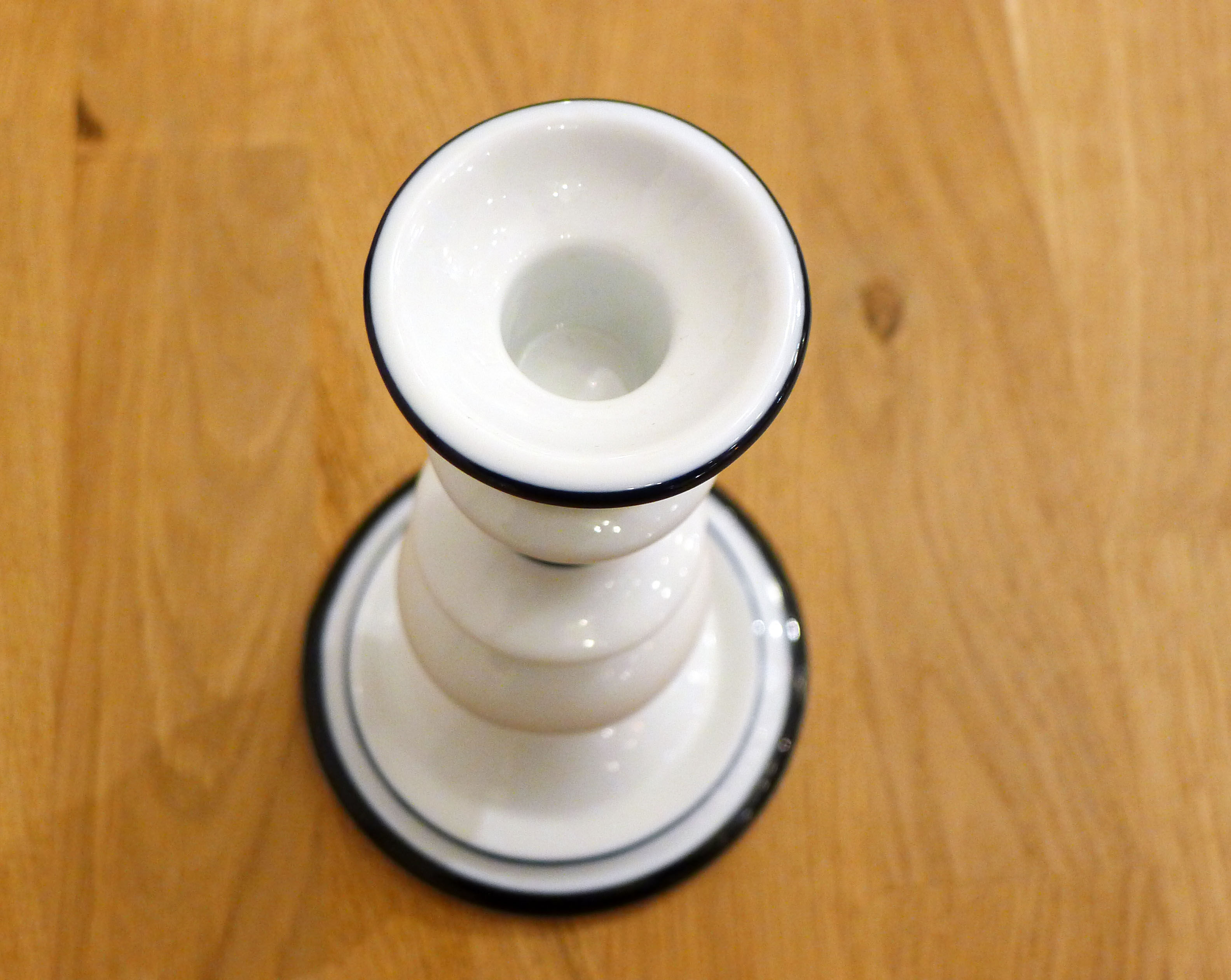 Dansk Bistro porcelain candle holder