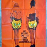 Original vintage poster 1971 the little are all greedy 120x160 cm