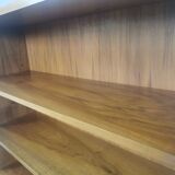 Vintage shelving walnut veneer