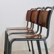 Chaise industrielle en contreplaqué 'TH-Delft' par WH Gispen