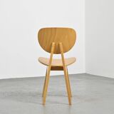Suite of 4 3221 chairs by Jenzo Sakakura for Tendo Mokko, design 1950