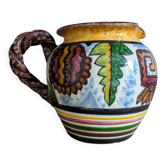 Rare pitcher Paul Foullien Quimper 1940s/50s