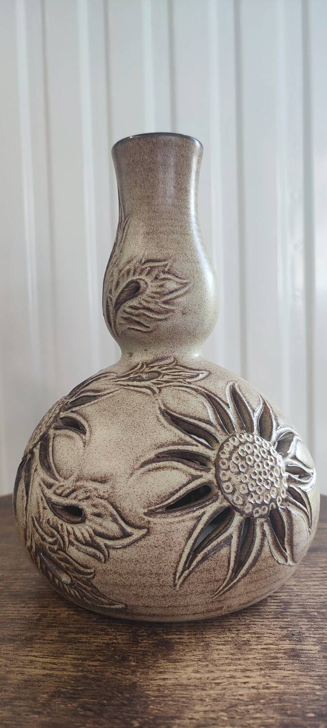 Vallauris ceramic lamp base by Fonck & Mateo