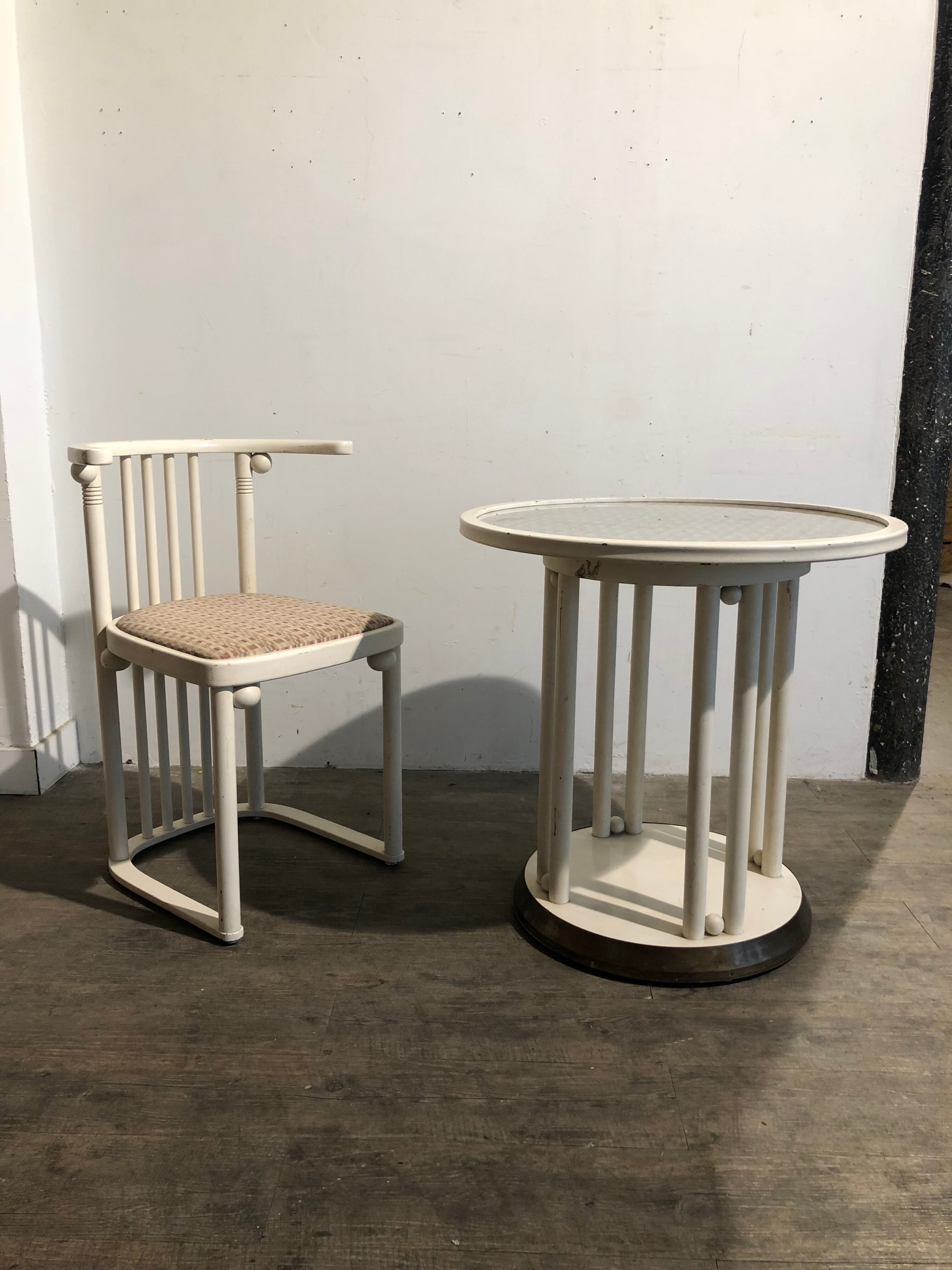 Table and Chair of Josef hoffmann