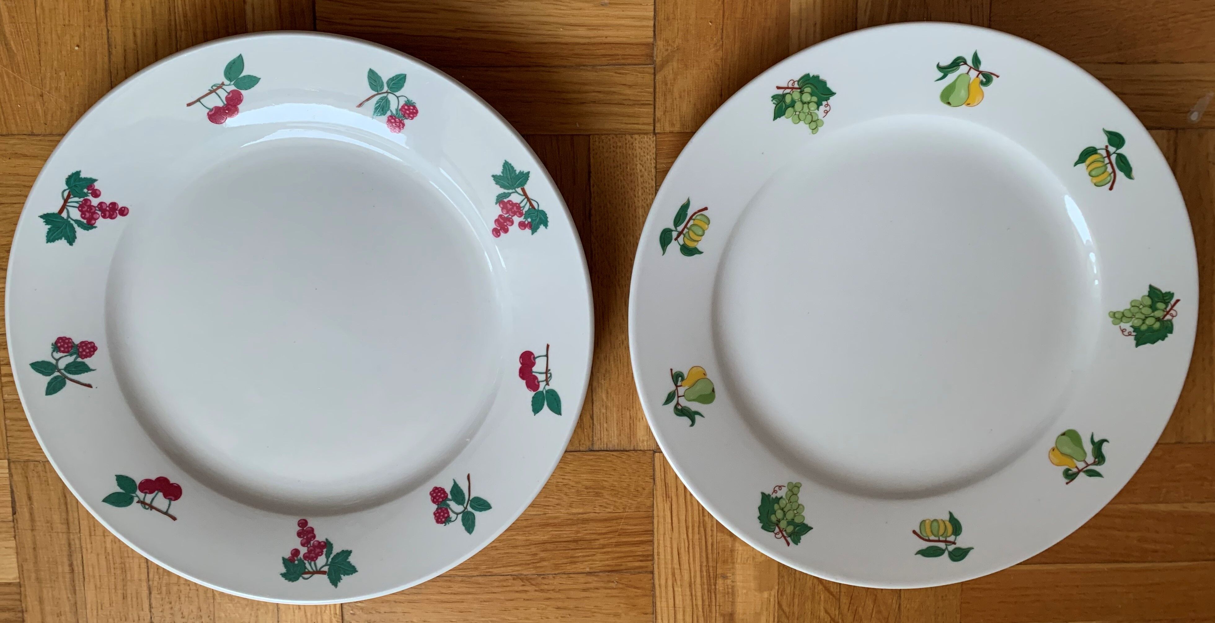 batch of 7 plates Guy Degrenne-Harmony