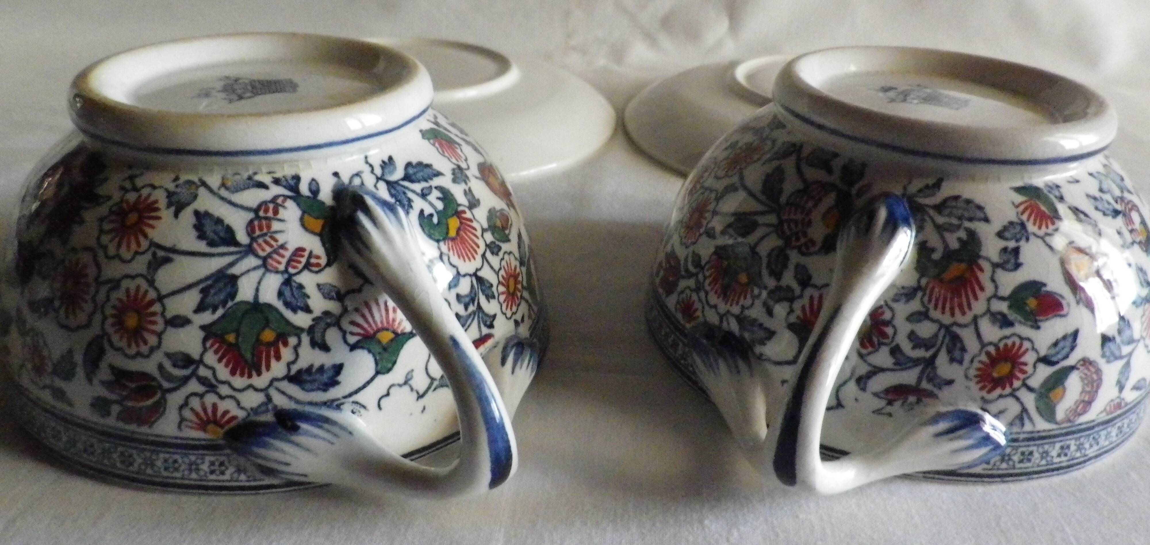 Gien cashmere lunch set