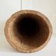 Vase XL en bois brutaliste