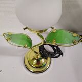 Tulip flower lamp to put down