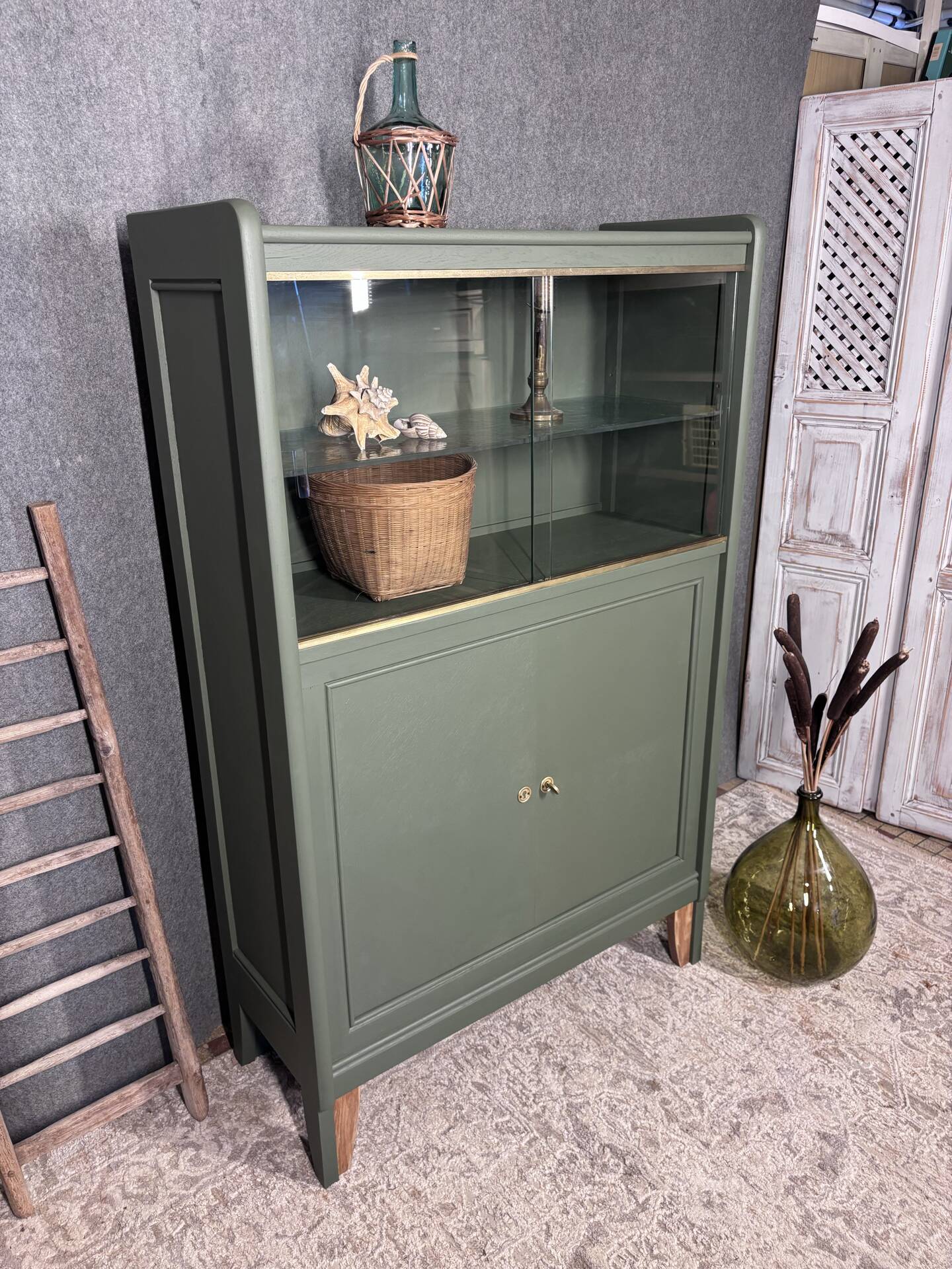 1970s display cabinet