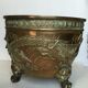 Cache pot en bronze