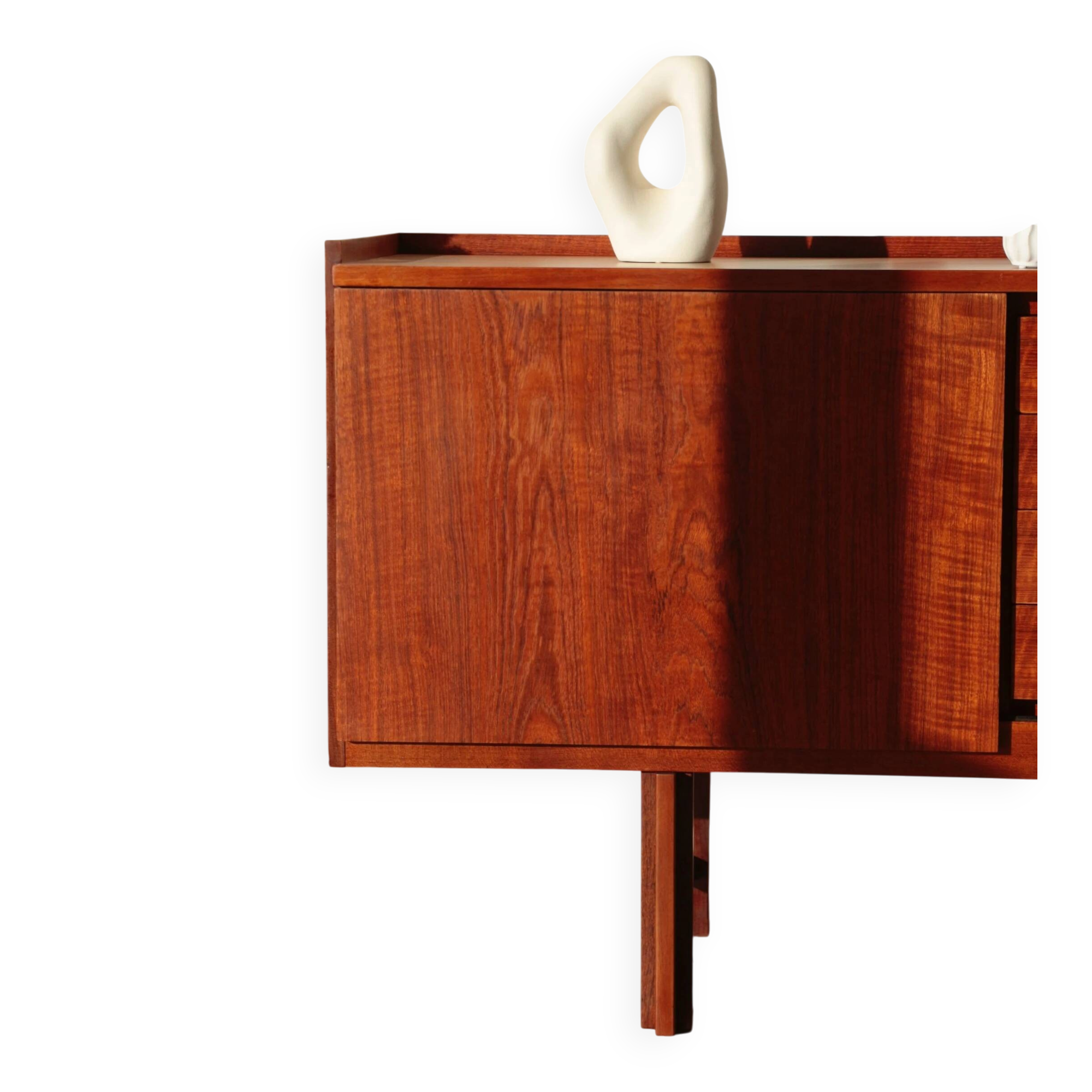 Large Scandinavian teak sideboard – Danish design – 1960s