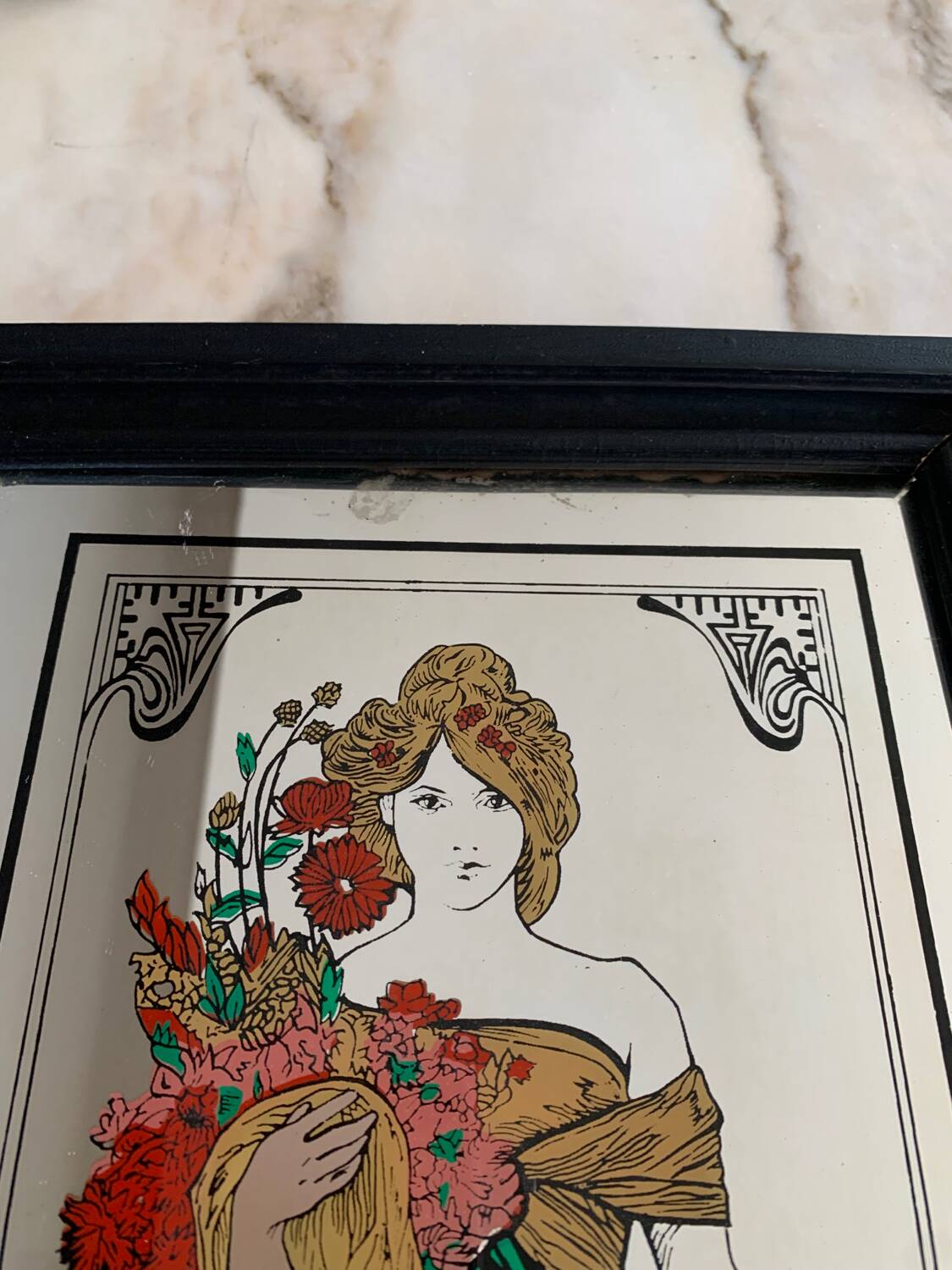 Alphonse Mucha mirrors “The 4 seasons”