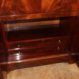 Charles X Secretary in Mahogany and Maple, early 19th century