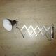 Former workshop lamp wall accordion 60-70s