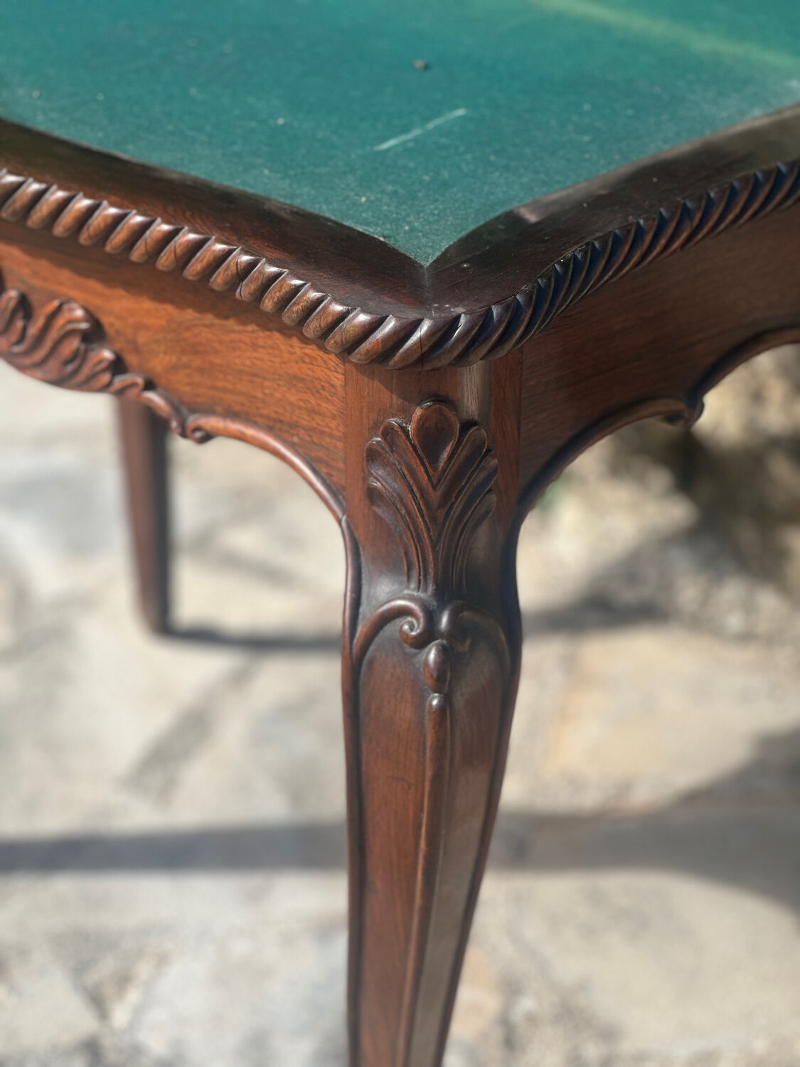 Louis XV style games table, 19th century