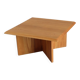 Table basse orme massif huilé fabrication SELTZ