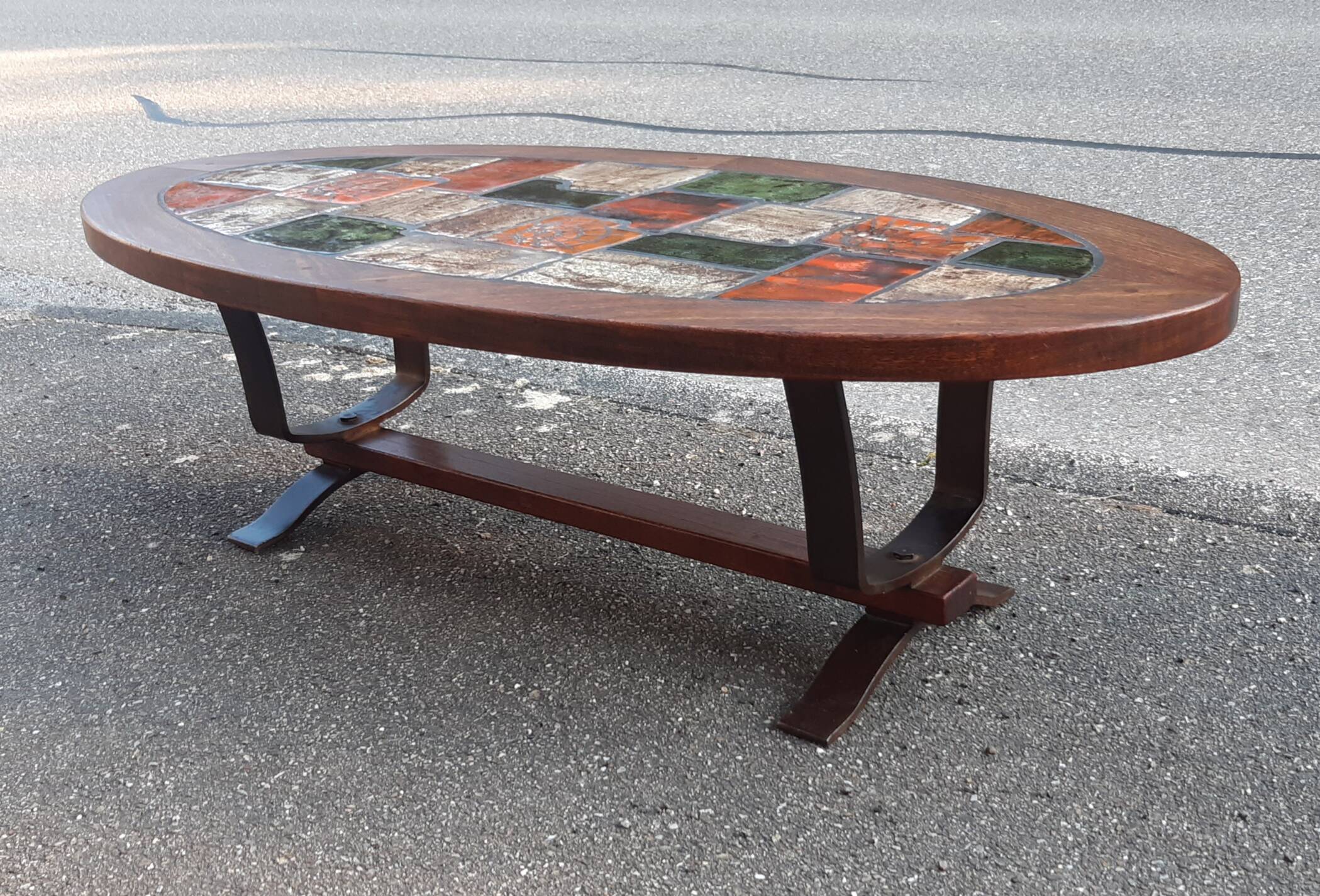 Brutalist coffee table from the 1970s.