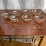 7 vintage cups, iridescent gondolo