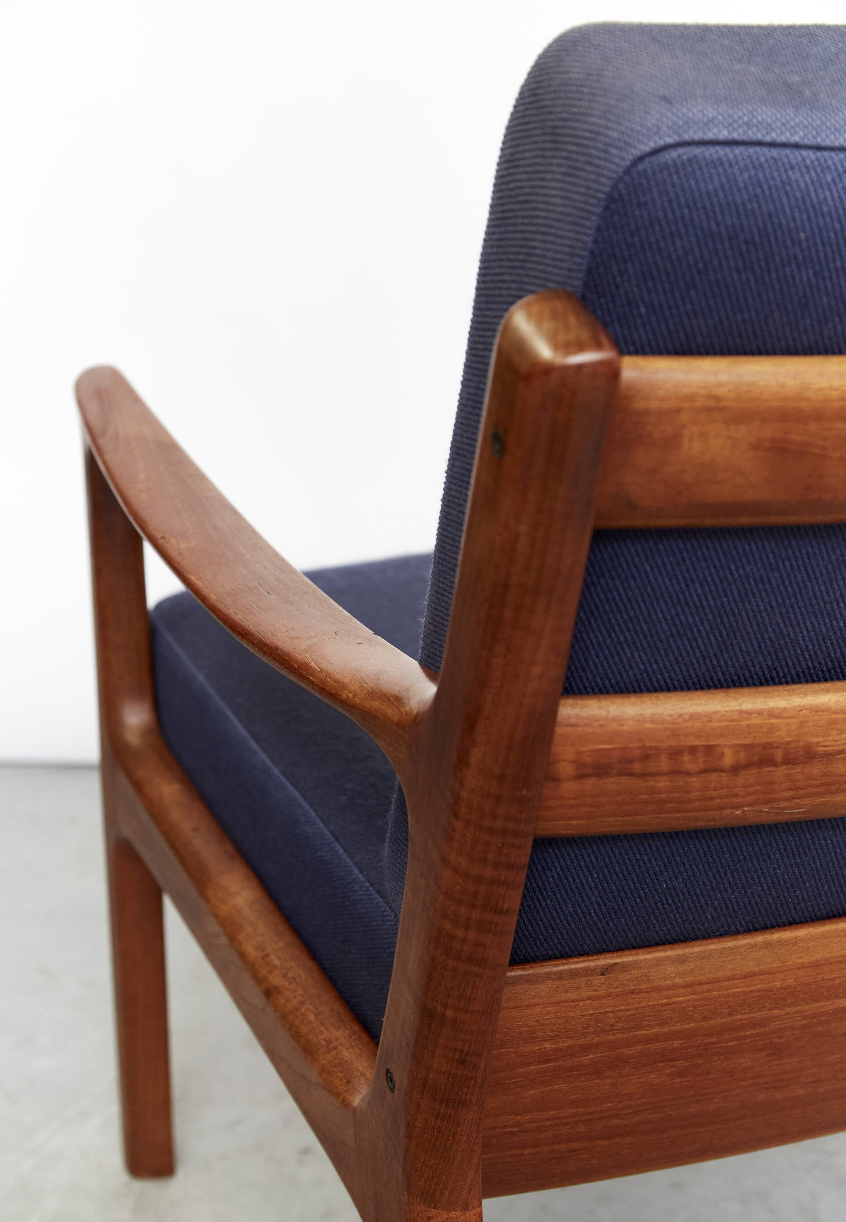 Ole Wanscher Mid-Century Easy Chair "Senator" for France & Søn