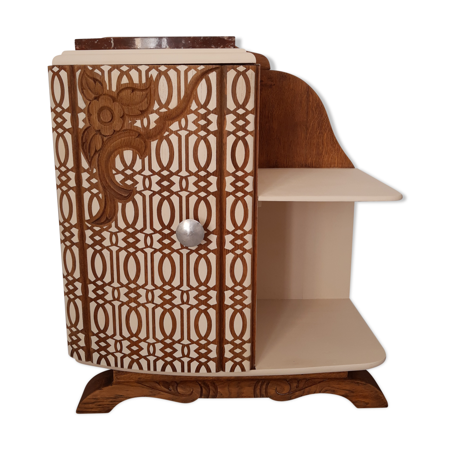 30s bedside table redesigned
