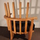 Armchair and his pedestal of Guillerme et Chambron, circa 1960