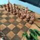 Jeu d'échec en bois