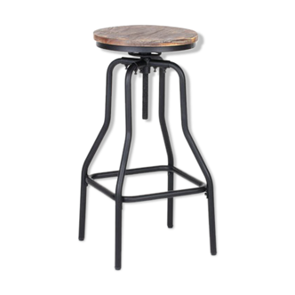 Industrial style bar stool