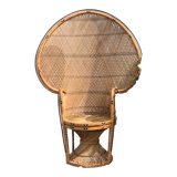 Armchair Emmanuelle vintage rattan