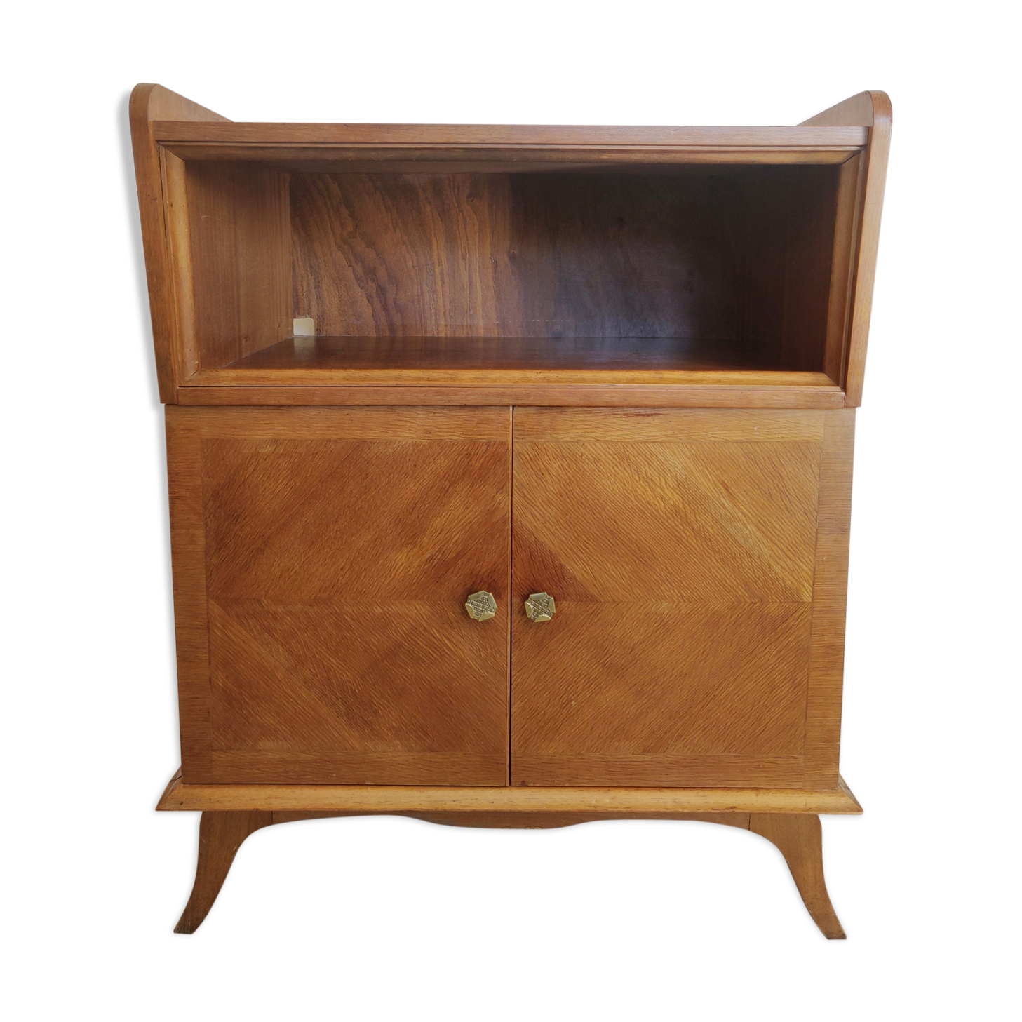 Vintage buffet veneer oak