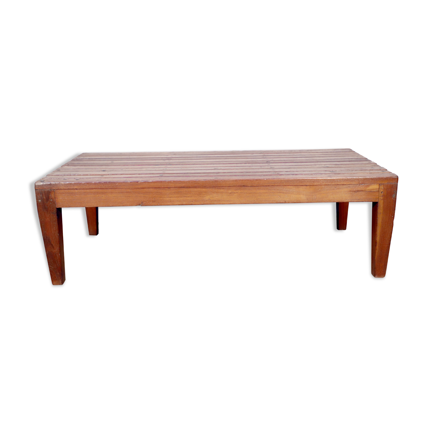 Old Burmese teak bench