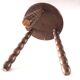 Wood tripod stool