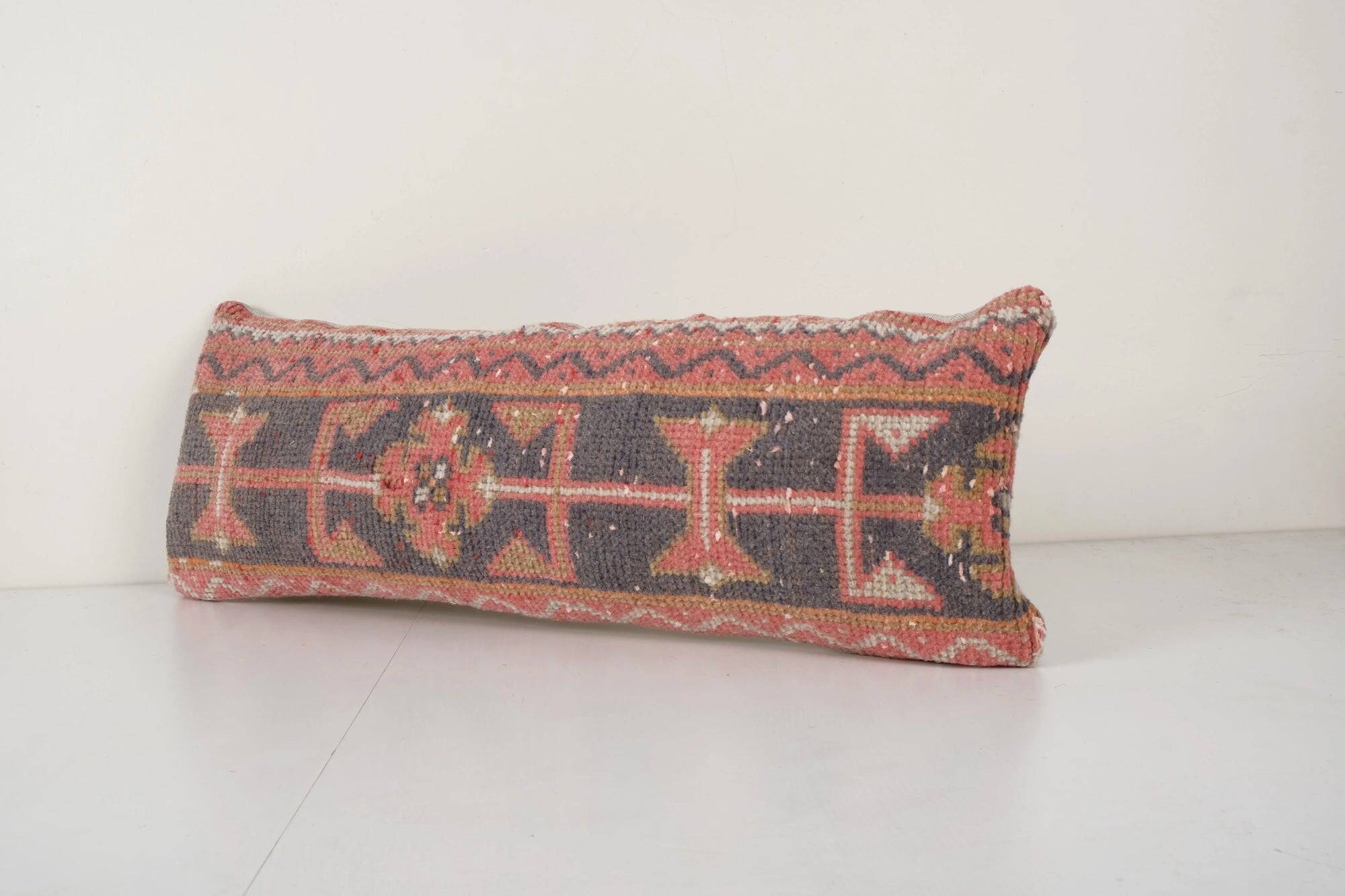Vintage Turkish cushion cover 30x81 cm