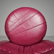 Calypso pink chaise longue by Vittorio Introini for Saporiti, Italy, 1970.