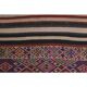 1970s Vintage Turkish Oushak Handmade Wool Cotton Pink Runner Rug 103x171